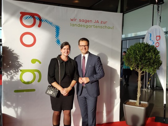 Oberbürgermeister Marco Steffens hofft auf den Zuschlag. Foto: Stadt Offenburg Fotoaktion zur Landesgartenschaubewerbung Offenburgs